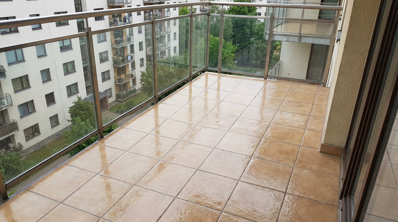 PU-COAT CLEAR transparent waterproofing for tiles