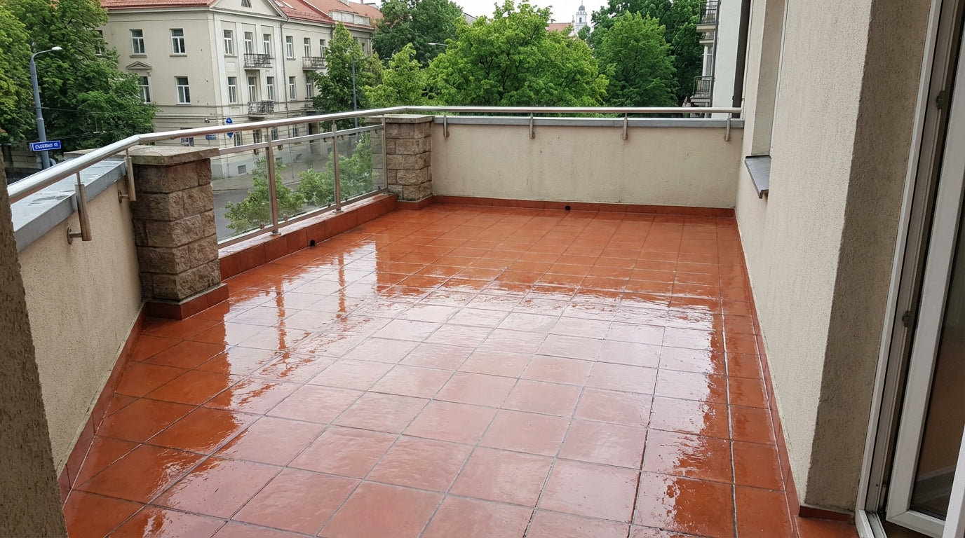 PU-COAT CLEAR transparent waterproofing for tiles