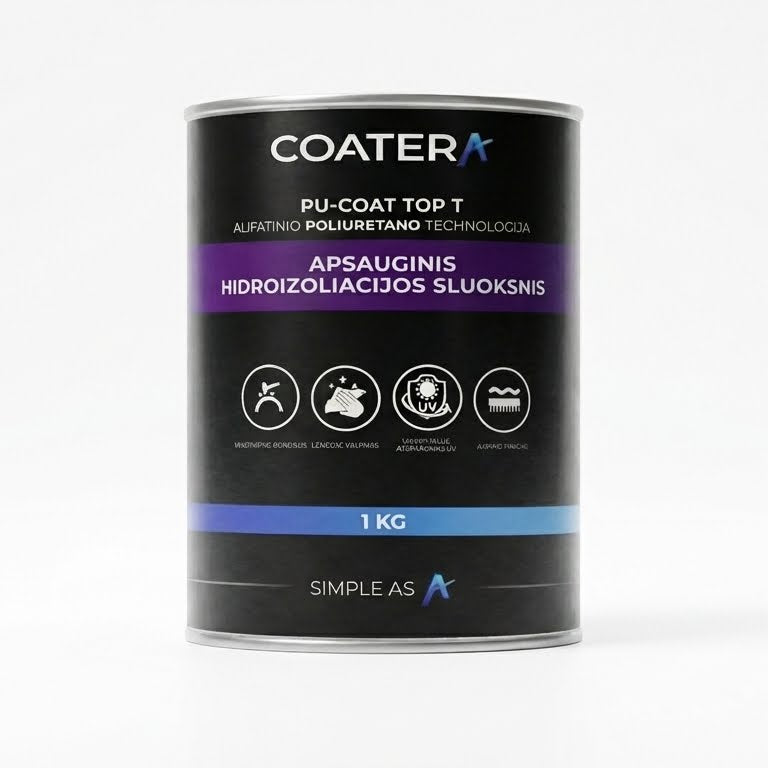PU-COAT TOP T aliphatic transparent protective layer