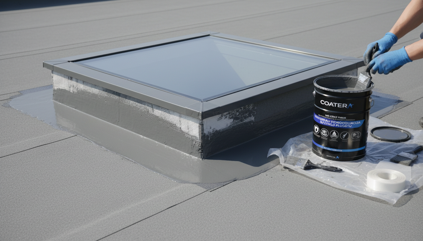 MS-COAT FIBER Universali hidroizoliacija su stiklo pluoštu