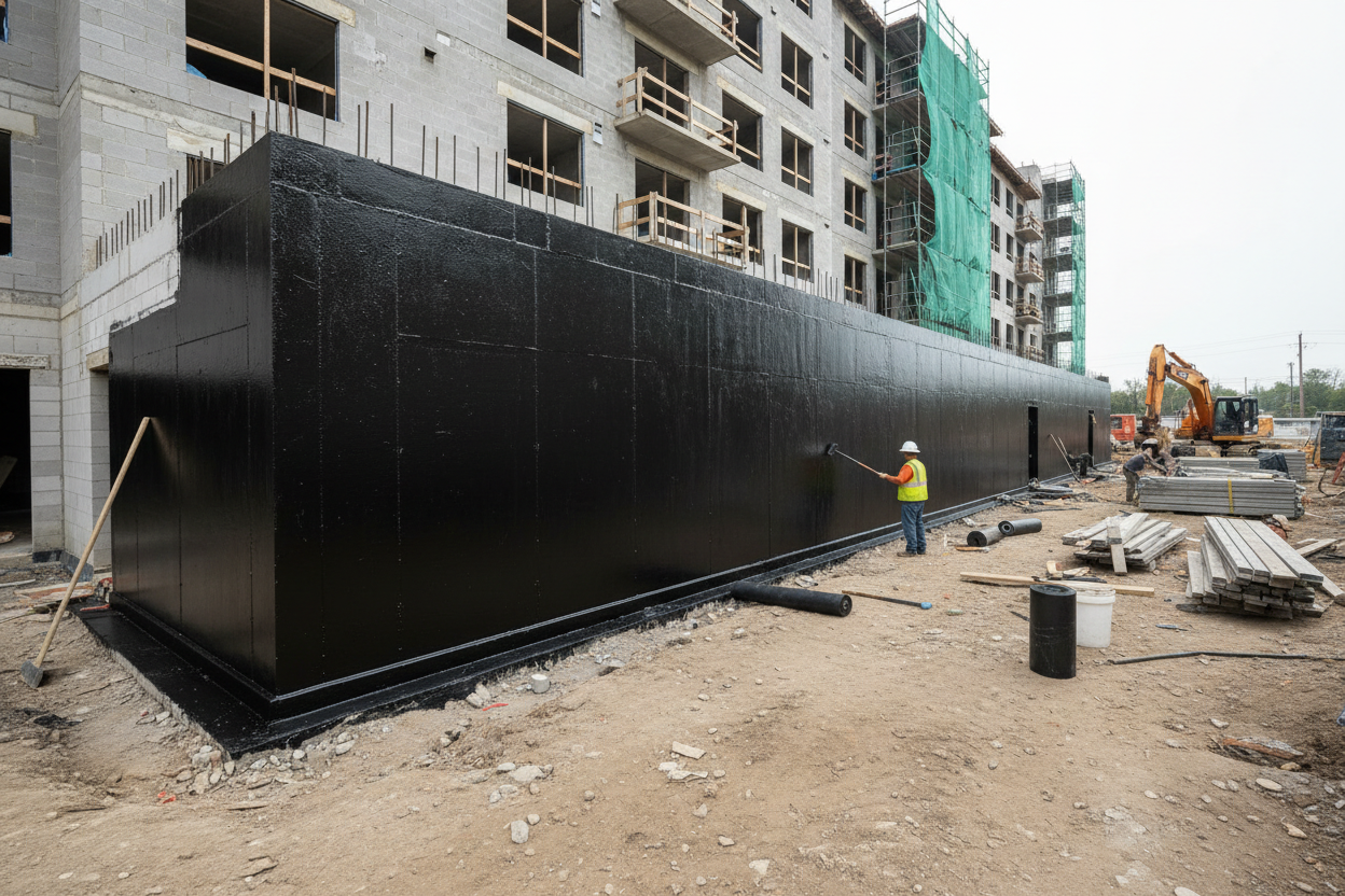 PB-COAT 2K Pamatų, verstų stogų-perdangų hidroizoliacija